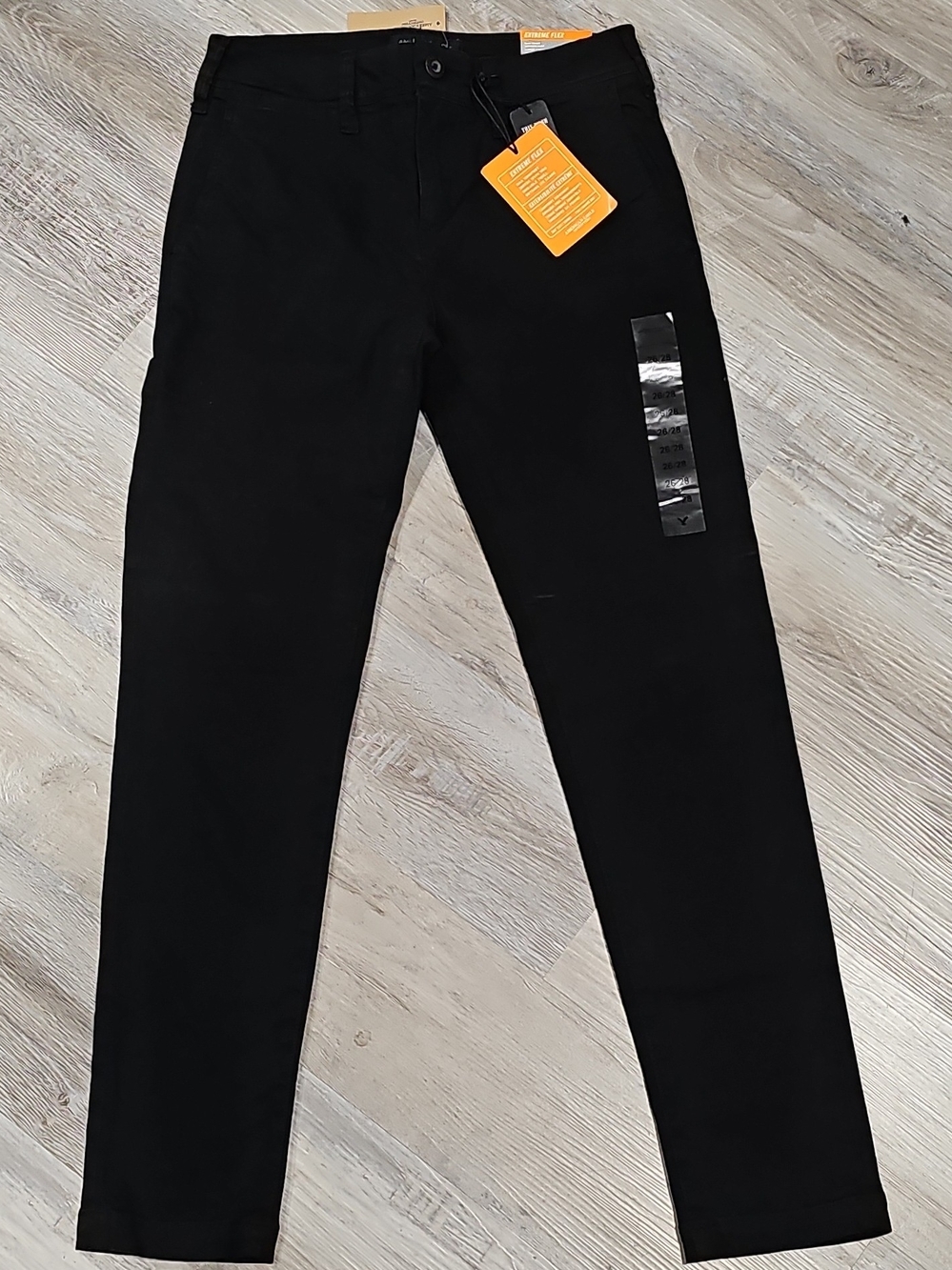 American Eagle Outfitters Mens Black Pants 26/28